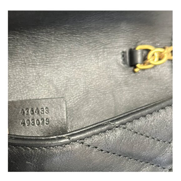 Gucci Black and Gold Mini Bag - Picture 6 of 6